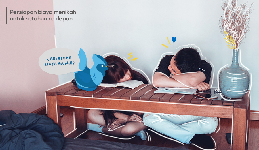 biaya menikah yang harus disiapkan dalam waktu setahun