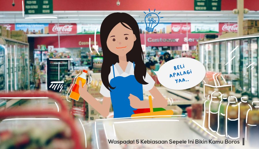 Kebiasaan sepele yang bikin kamu boros.