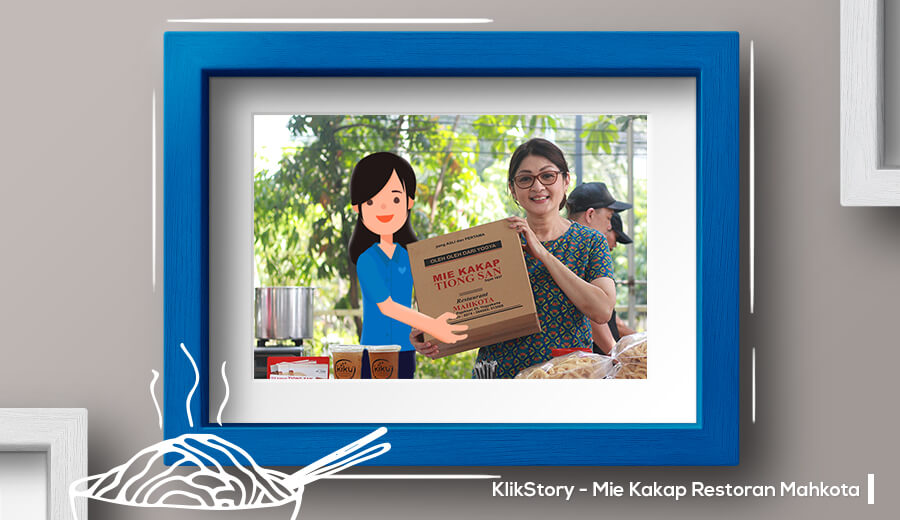 Mie Kakap Restoran Mahkota Asli Jogja